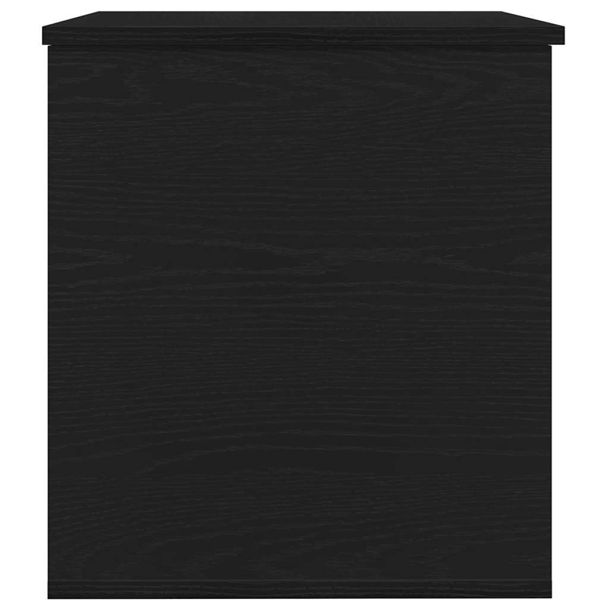 vidaXL Κουτί αποθήκευσης Μαύρη δρυς 60 x 42 x 46 cm Επεξεργασμένο Ξύλο