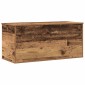 vidaXL Κουτί αποθήκευσης Παλαιό ξύλο 100 x 42 x 46 cm