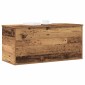 vidaXL Κουτί αποθήκευσης Παλαιό ξύλο 100 x 42 x 46 cm