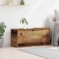 vidaXL Κουτί αποθήκευσης Παλαιό ξύλο 100 x 42 x 46 cm