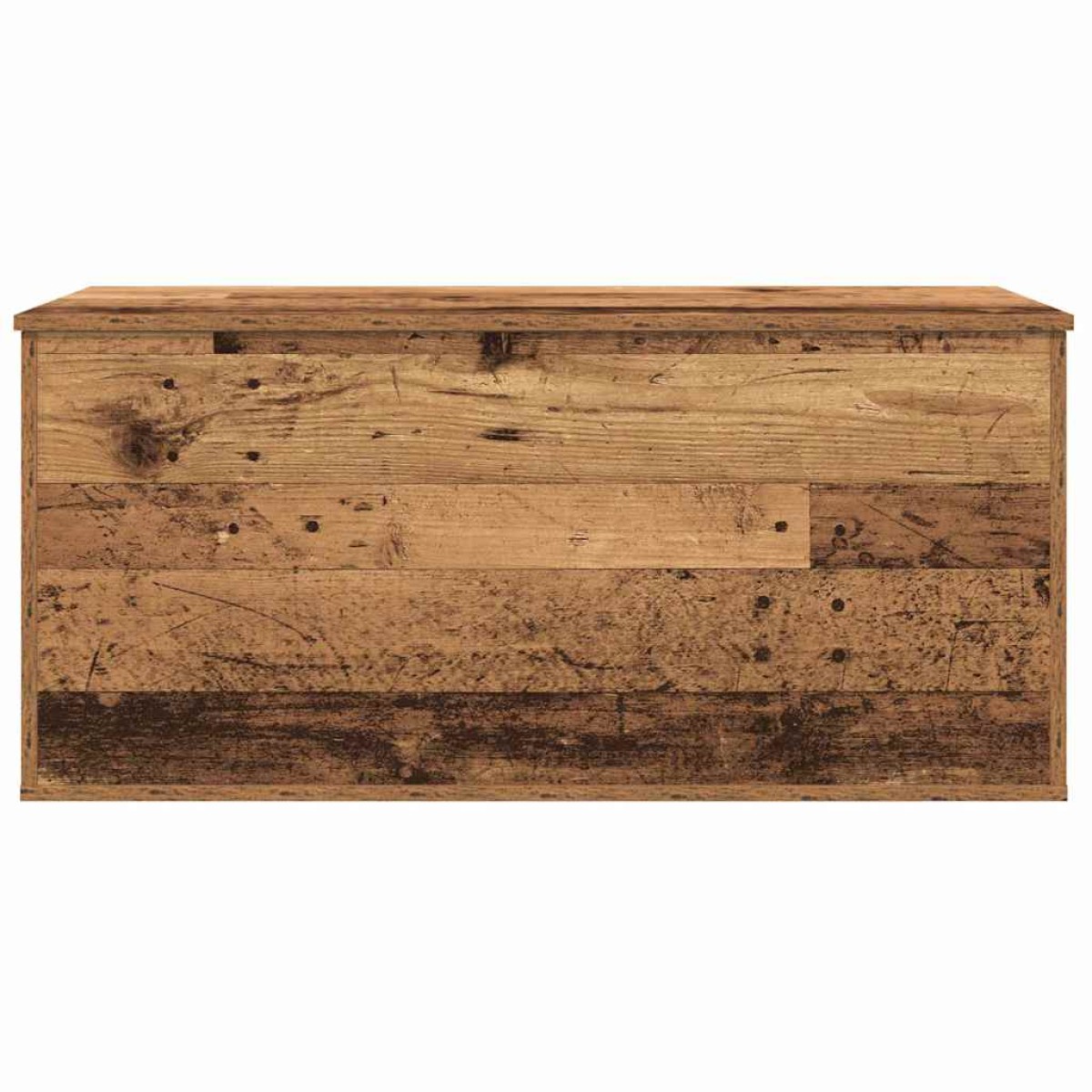 vidaXL Κουτί αποθήκευσης Παλαιό ξύλο 100 x 42 x 46 cm
