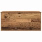 vidaXL Κουτί αποθήκευσης Παλαιό ξύλο 100 x 42 x 46 cm