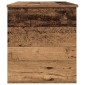 vidaXL Κουτί αποθήκευσης Παλαιό ξύλο 100 x 42 x 46 cm