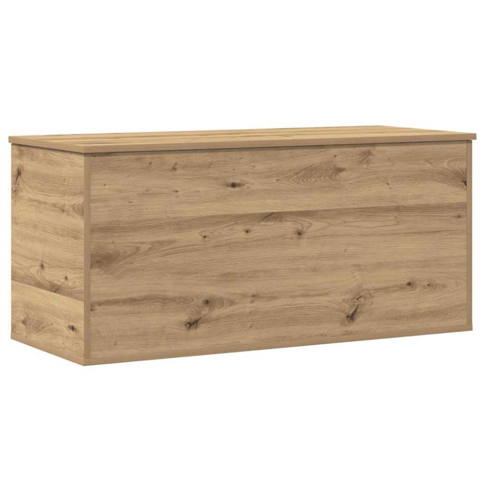 vidaXL Κουτί αποθήκευσης artisan δρυς 100 x 42 x 46 cm