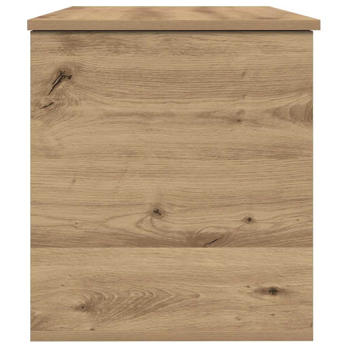 vidaXL Κουτί αποθήκευσης artisan δρυς 100 x 42 x 46 cm