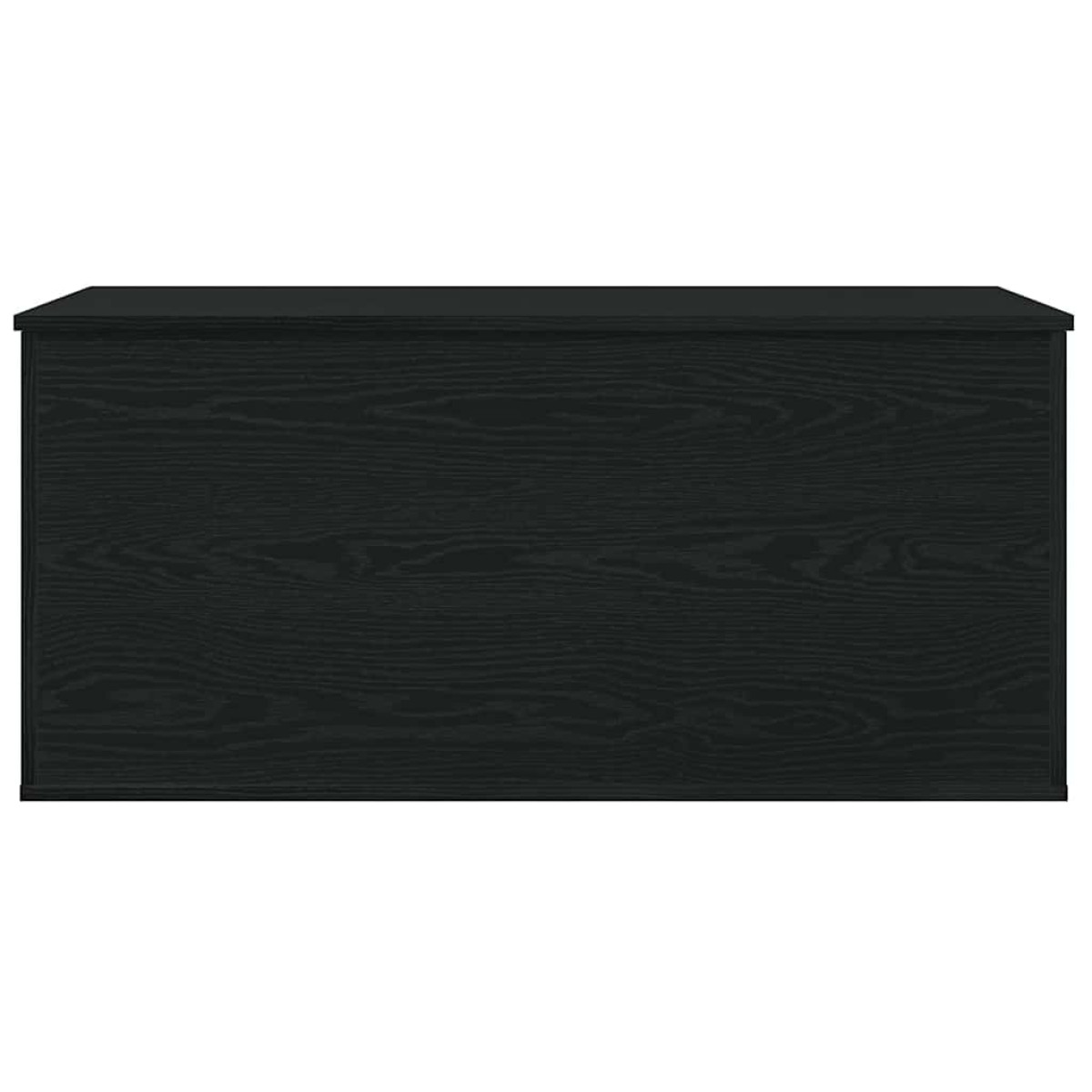 vidaXL Κουτί αποθήκευσης Μαύρη δρυς 100 x 42 x 46 cm