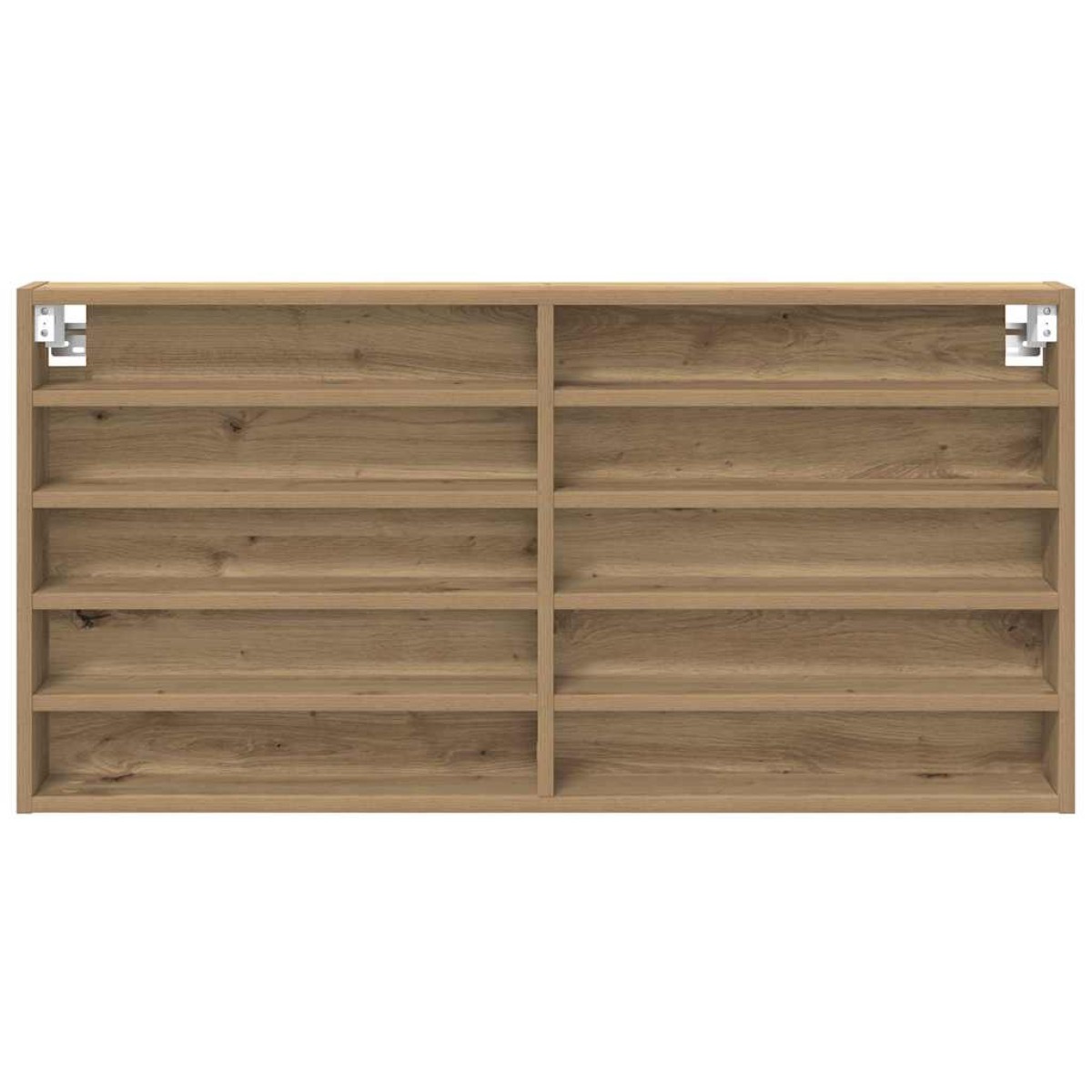 vidaXL Βιτρίνα Επιτοίχιο Artisan Oak 100 x 8,5 x 50 cm