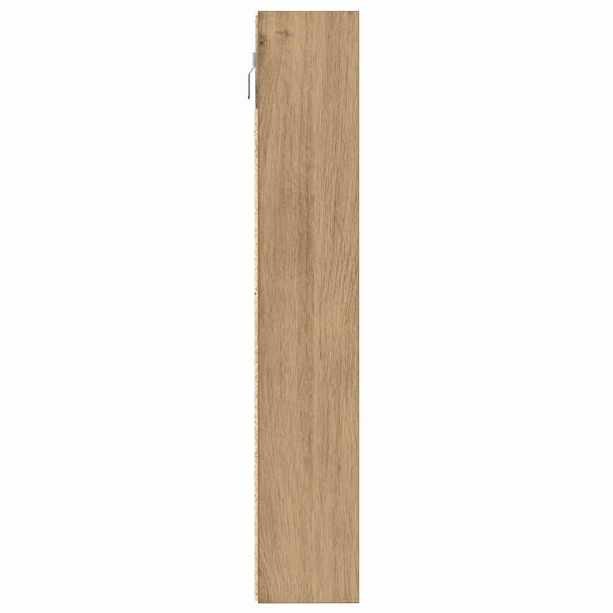 vidaXL Βιτρίνα Επιτοίχιο Artisan Oak 100 x 8,5 x 50 cm