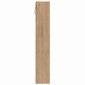 vidaXL Βιτρίνα Επιτοίχιο Artisan Oak 100 x 8,5 x 50 cm