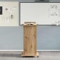 vidaXL Πλατφόρμα Artisan Oak Επεξεργασμένο Ξύλο 55 x 55 x 107 cm