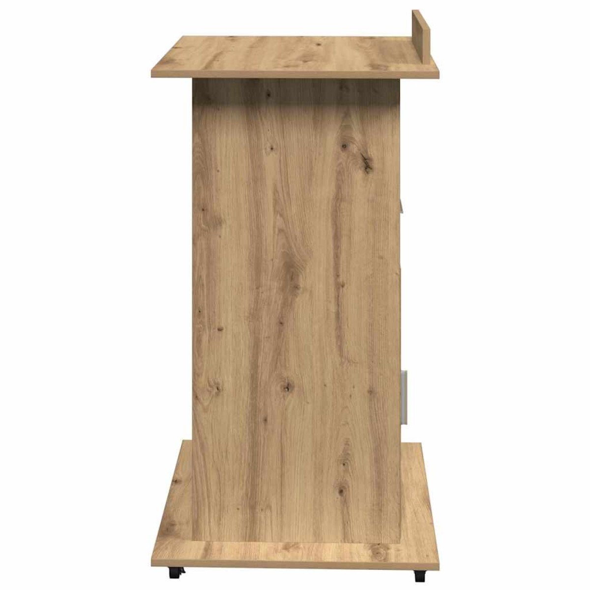 vidaXL Πλατφόρμα Artisan Oak Επεξεργασμένο Ξύλο 55 x 55 x 107 cm