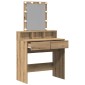 vidaXL Κομμωτήριο artisan δρυς 80 x 41 x 144.5 εκ Επεξεργασμένο Ξύλο