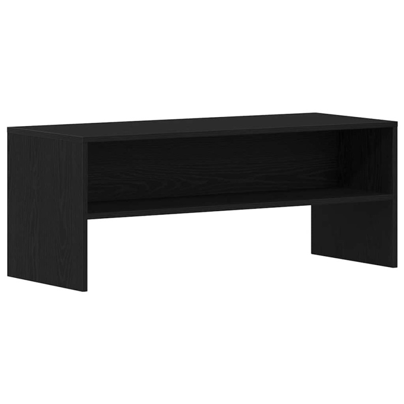 ντουλάπι τηλεόρασης vidaXL Μαύρη δρυς 100x40x40 cm Κατασκευασμένο ξύλο