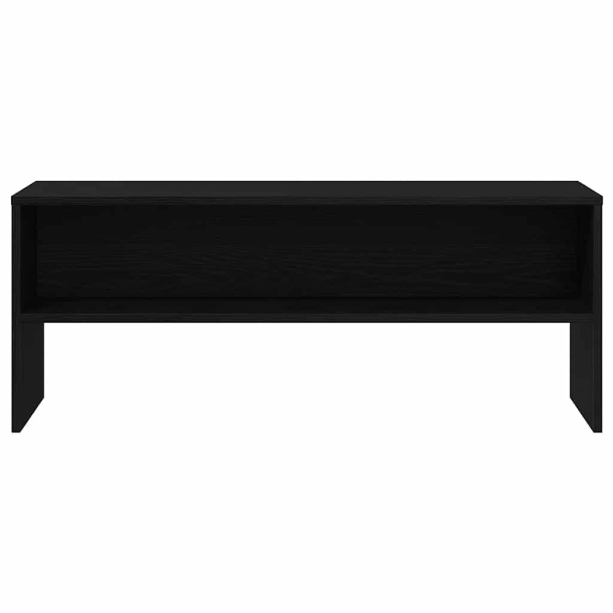 ντουλάπι τηλεόρασης vidaXL Μαύρη δρυς 100x40x40 cm Κατασκευασμένο ξύλο