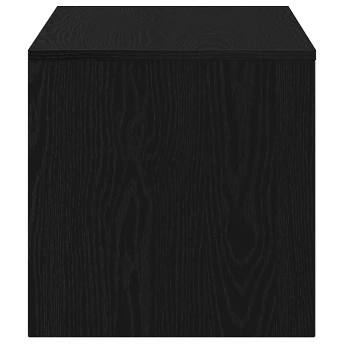 ντουλάπι τηλεόρασης vidaXL Μαύρη δρυς 100x40x40 cm Κατασκευασμένο ξύλο