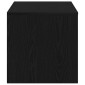 ντουλάπι τηλεόρασης vidaXL Μαύρη δρυς 100x40x40 cm Κατασκευασμένο ξύλο