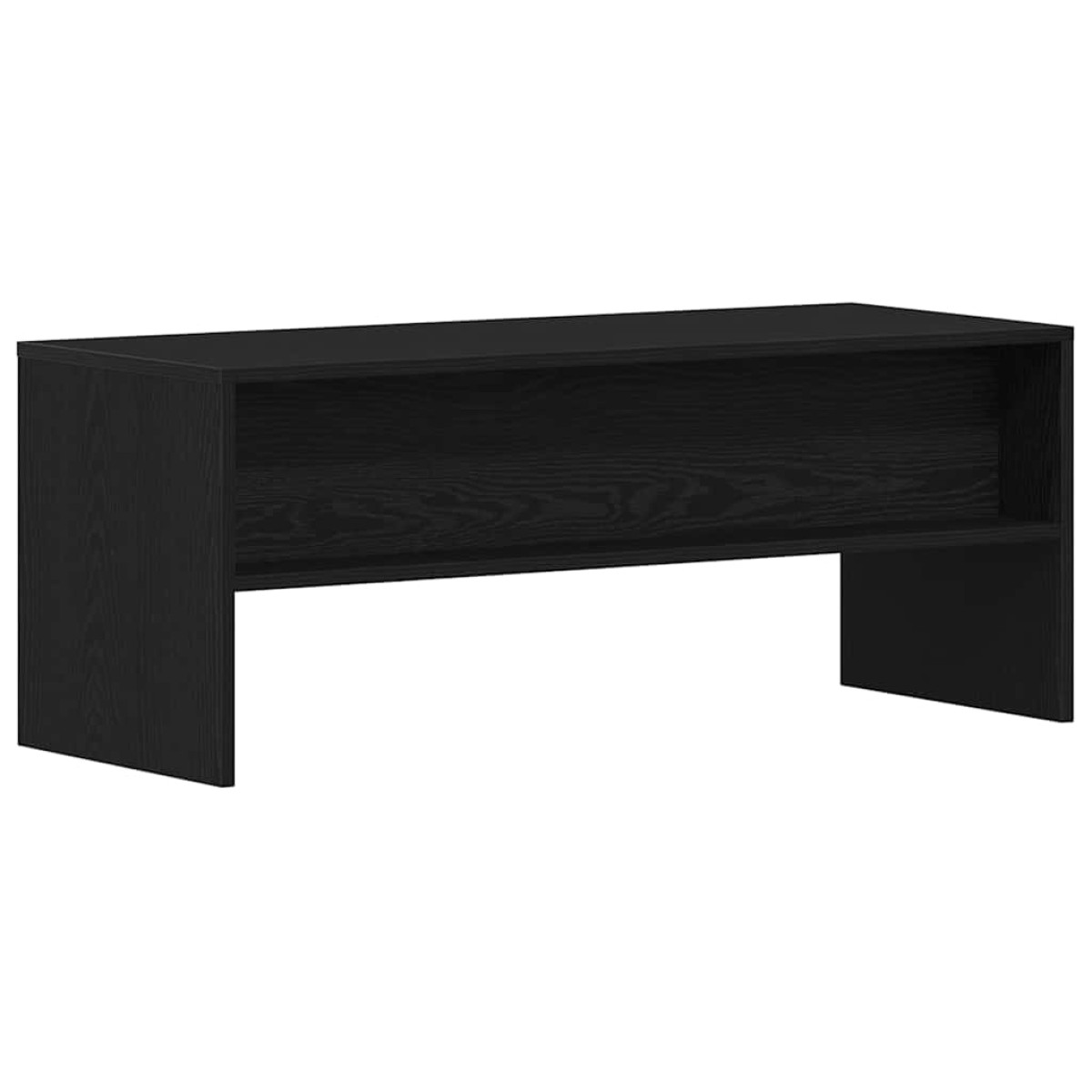 ντουλάπι τηλεόρασης vidaXL Μαύρη δρυς 100x40x40 cm Κατασκευασμένο ξύλο