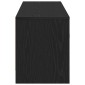 vidaXL Έπιπλο Τηλεόρασης Μαύρο Δρυς 102x30x37,5 εκ. από Τεχνητό Ξύλο