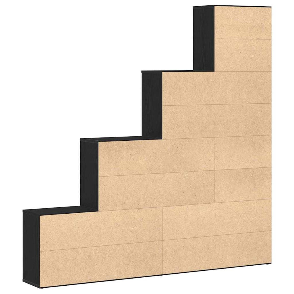 vidaXL Βιβλιοθήκη 6 επιπέδων 155 x 24 x 160 εκ Επεξεργασμένο Ξύλο