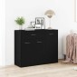 vidaXL Μπουφές από Μαύρη Δρυς 88x30x70 εκ. από Τεχνητό Ξύλο