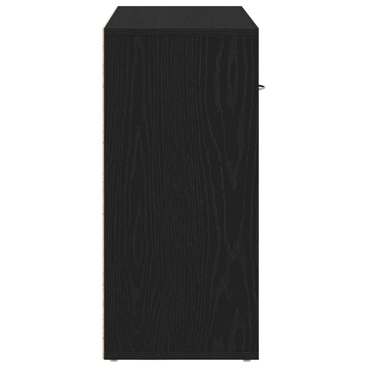 vidaXL Μπουφές από Μαύρη Δρυς 88x30x64 εκ. από Τεχνητό Ξύλο