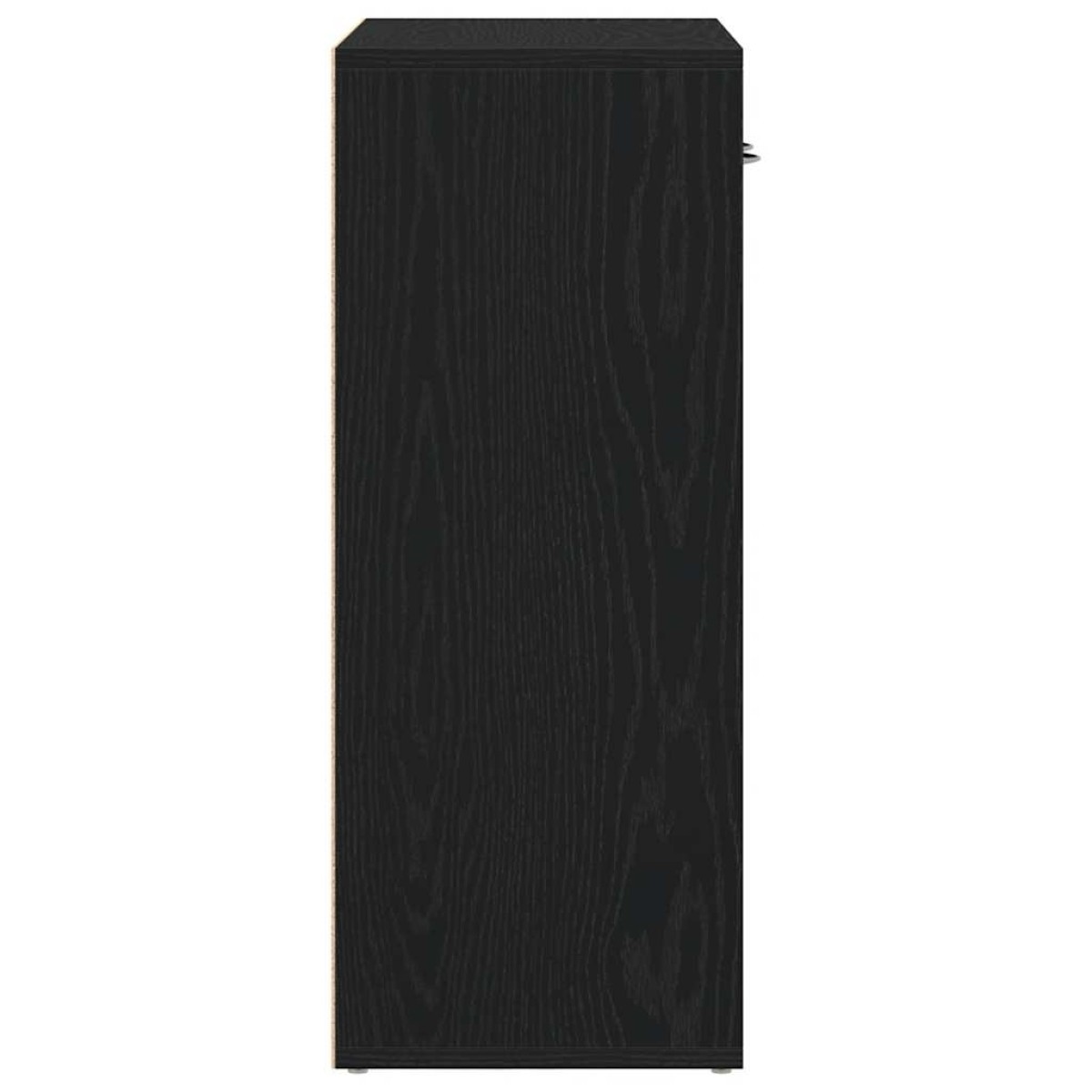 vidaXL Μπουφές Μαύρος Δρυς 60x30x75 εκ. από Τεχνητό Ξύλο