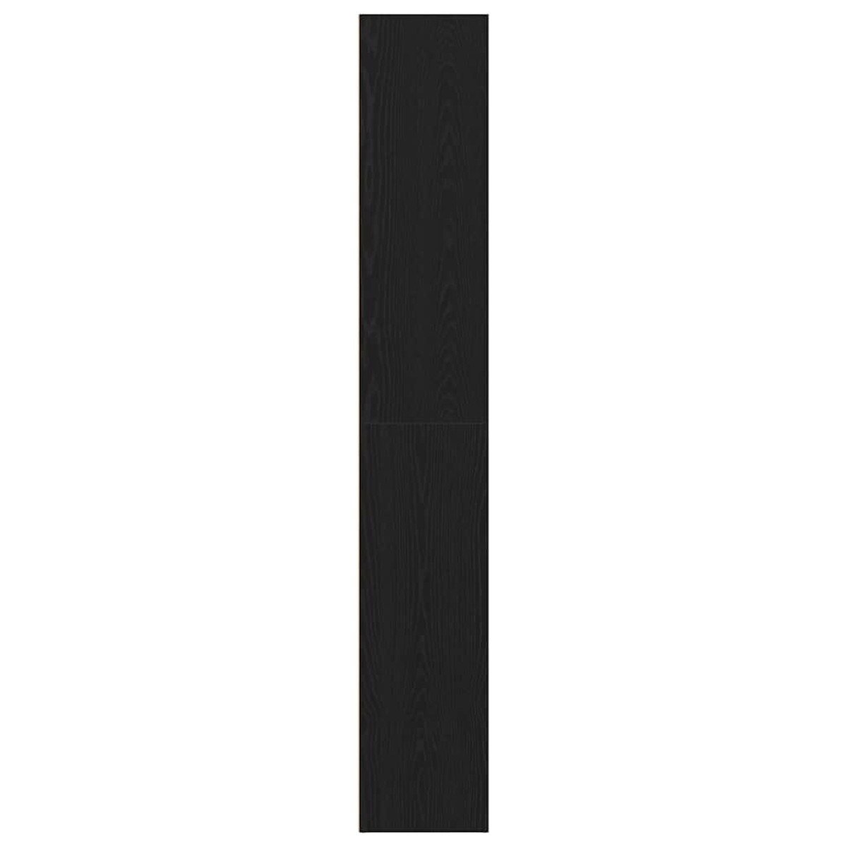 vidaXL Βιβλιοθήκη Μαύρη Δρυς 60x30x189 εκ. από Επεξεργασμένο Ξύλο