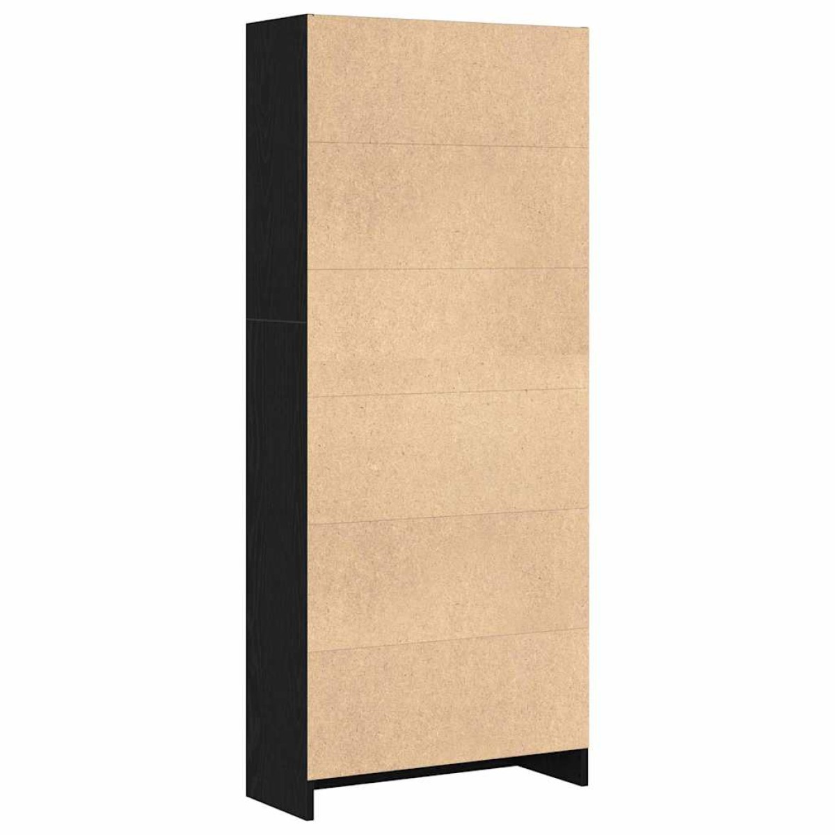 vidaXL Ράφι Βιβλίων 60 x 24 x 143 εκ Επεξεργασμένο Ξύλο Μαύρη Οξυά