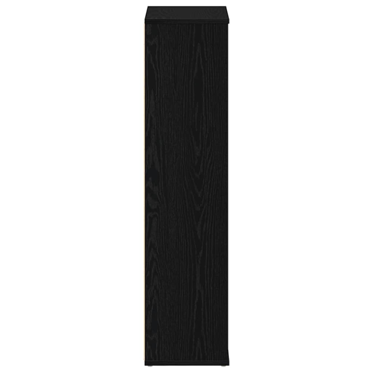 vidaXL Βιβλιοθήκη Μαύρη Δρυς 50x25x104 εκ. από Τεχνητό Ξύλο