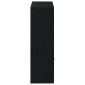 vidaXL Βιβλιοθήκη Μαύρη Δρυς 98x29x97,5 εκ. από Τεχνητό Ξύλο
