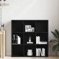vidaXL Βιβλιοθήκη Μαύρη Δρυς 98x29x97,5 εκ. από Τεχνητό Ξύλο