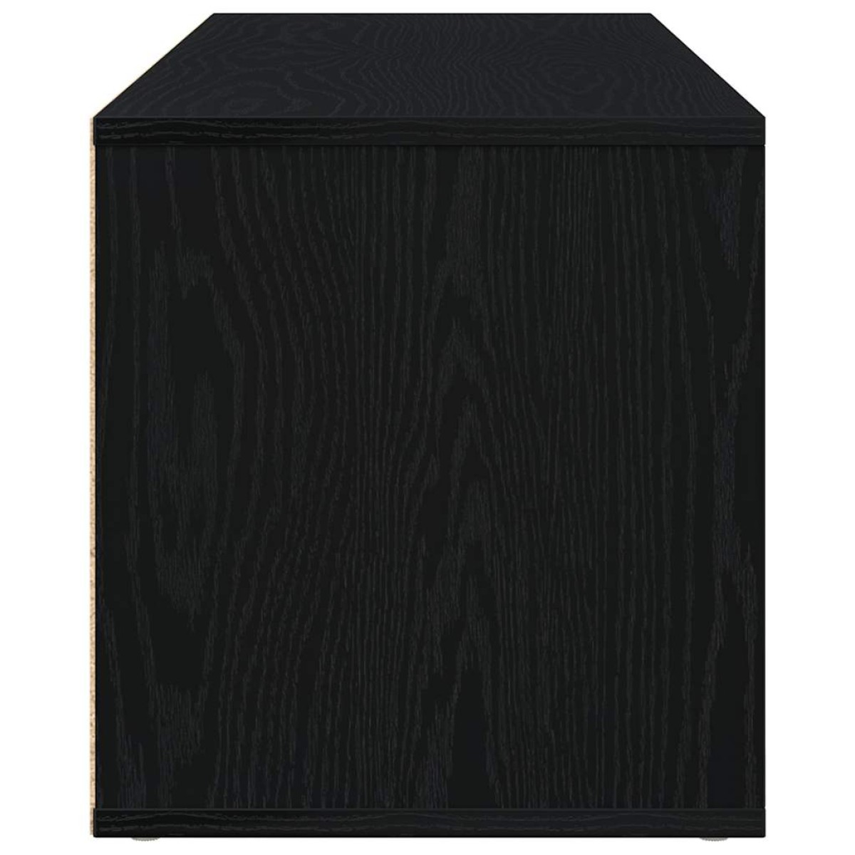 vidaXL Έπιπλο Τηλεόρασης Μαύρο Δρυς 120x34x37 εκ. από Τεχνητό Ξύλο