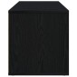vidaXL Έπιπλο Τηλεόρασης Μαύρο Δρυς 120x34x37 εκ. από Τεχνητό Ξύλο