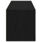 vidaXL Έπιπλο Τηλεόρασης Μαύρο Δρυς 120x34x37 εκ. από Τεχνητό Ξύλο