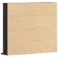 vidaXL Ντουλάπι για CD Μαύρο Δρυς 100x23x89,5 εκ. από Τεχνητό Ξύλο