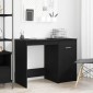 vidaXL Γραφείο Μαύρη Οξυά 100 x 50 x 76 εκ. Επεξεργασμένο Ξύλο
