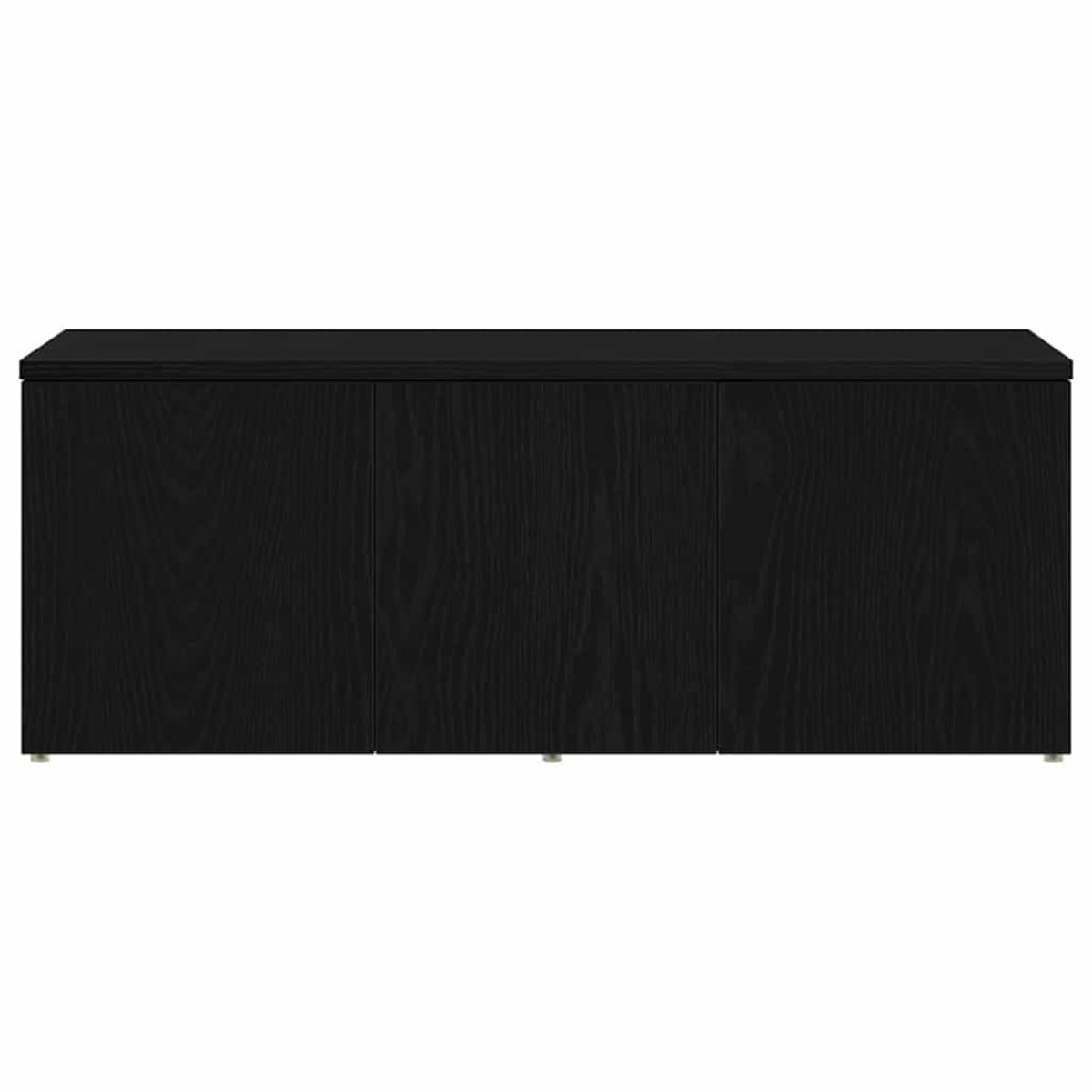 vidaXL Ντουλάπι TV 80x34x30 εκ. Μαύρη Οξυά Επεξεργασμένο Ξύλο