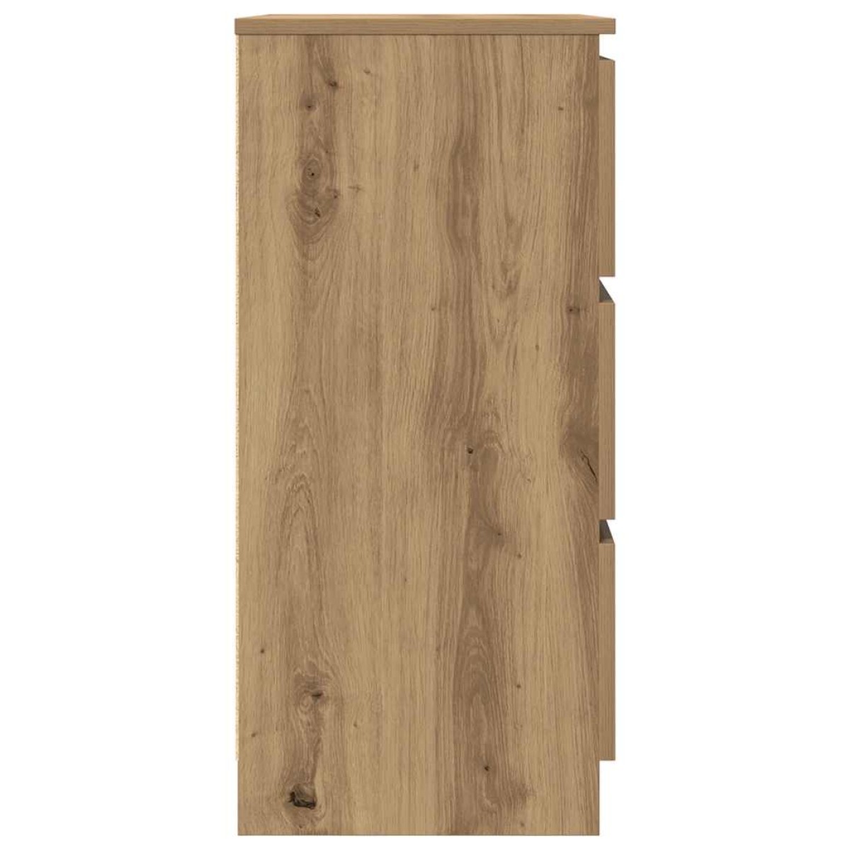 vidaXL Μπουφές από Τεχνητό Δρυ 60x35x76 εκ. από Τεχνητό Ξύλο