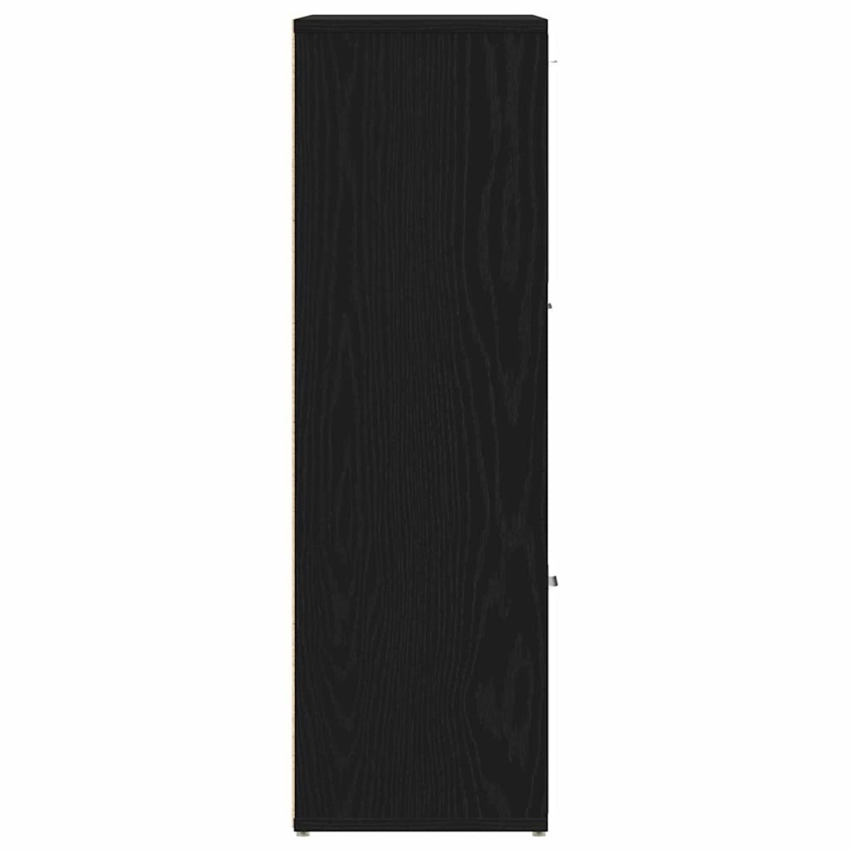 vidaXL Βιβλιοθήκη Μαύρη Δρυς 90x28x90 εκ. από Τεχνητό Ξύλο