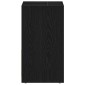 vidaXL Ντουλάπι μπάνιου Μαύρη βελανιδιά 60x33x60cm Κατασκευασμένο ξύλο