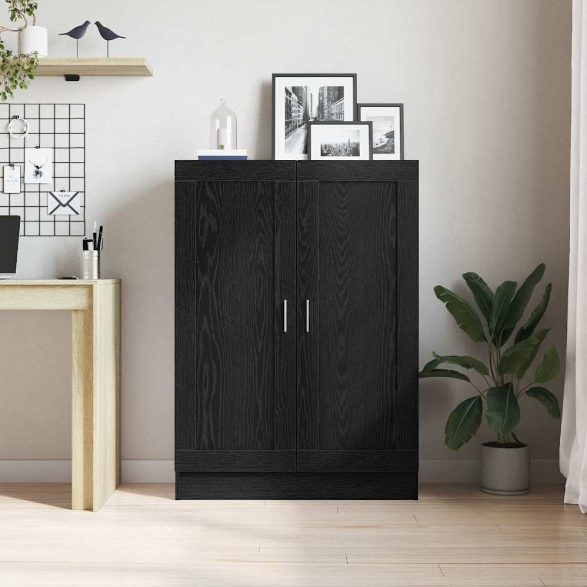 vidaXL Βιβλιοθήκη 3 επίπεδα 82,5 x 30,5 x 115 εκ. Επεξεργασμένο Ξύλο