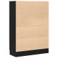 vidaXL Βιβλιοθήκη 3 επίπεδα 82,5 x 30,5 x 115 εκ. Επεξεργασμένο Ξύλο