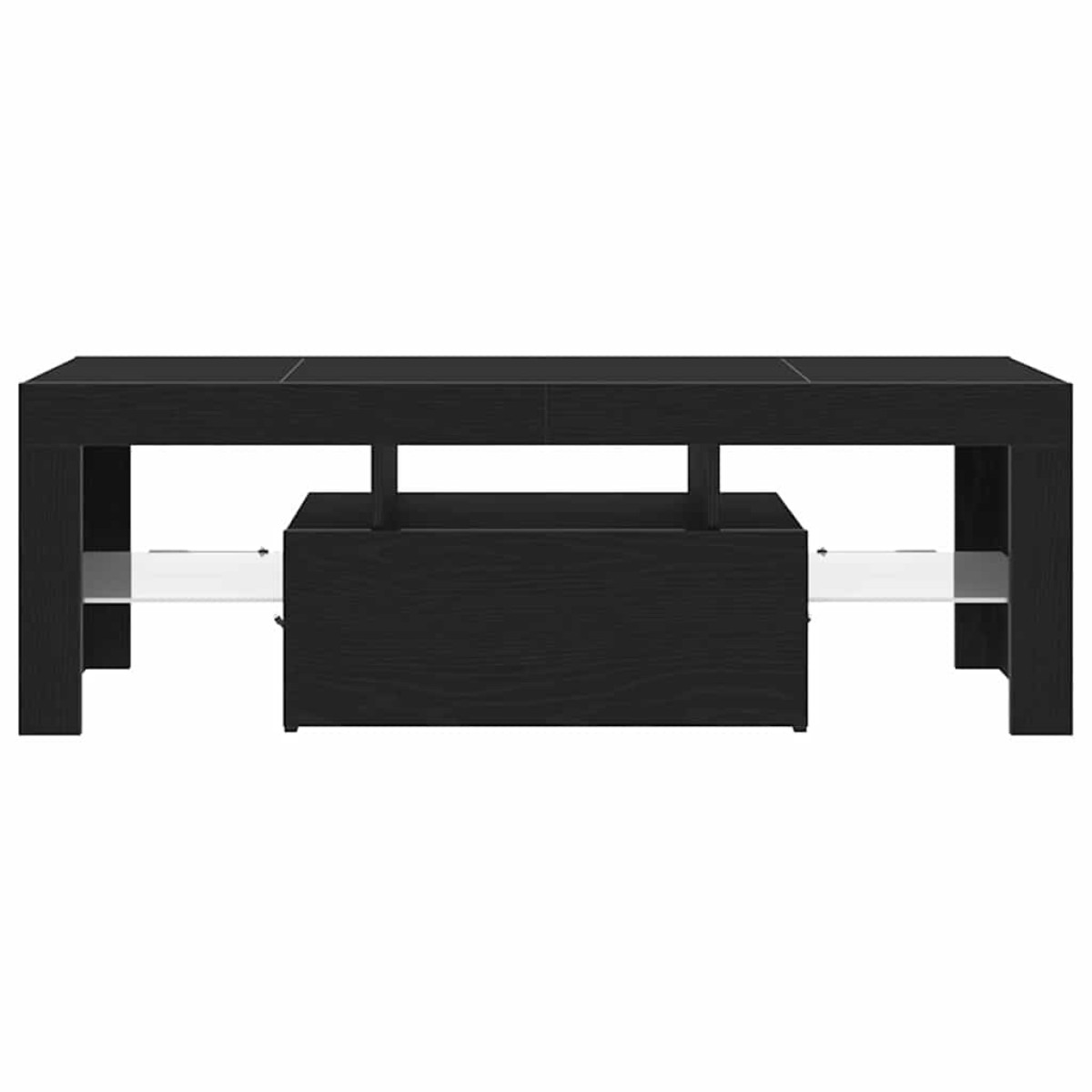 vidaXL Ντουλάπι TV 120 x 35 x 40 εκ. Μαύρη Οξυά Επεξεργασμένο Ξύλο