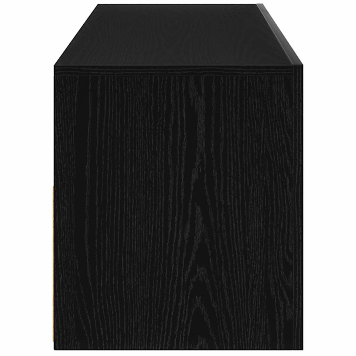 vidaXL Ντουλάπι TV 120 x 35 x 40 εκ. Μαύρη Οξυά Επεξεργασμένο Ξύλο