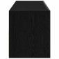 vidaXL Ντουλάπι TV 120 x 35 x 40 εκ. Μαύρη Οξυά Επεξεργασμένο Ξύλο