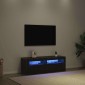 vidaXL Ντουλάπι TV 120 x 35 x 40 εκ. Μαύρη Οξυά Επεξεργασμένο Ξύλο