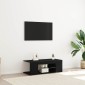 vidaXL Ντουλάπι TV 90 x 39 x 30 εκ. Μαύρη Οξυά Επεξεργασμένο Ξύλο