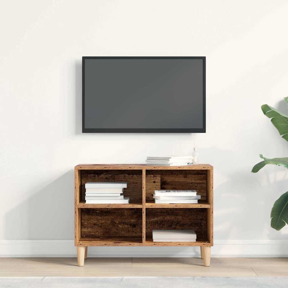 vidaXL Ντουλάπι TV 69,5 x 30 x 50 εκ. Παλαιό ξύλο Επεξεργασμένο Ξύλο