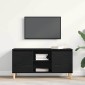 vidaXL Ντουλάπι TV 102 x 35 x 50 εκ. Μαύρη Οξυά Επεξεργασμένο Ξύλο