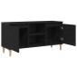 vidaXL Ντουλάπι TV 102 x 35 x 50 εκ. Μαύρη Οξυά Επεξεργασμένο Ξύλο